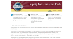 Desktop Screenshot of leipzig-toastmasters.de